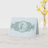 St. Viator of Lyon, der Katechist (LD 001) Karte (Gelbe Blume)