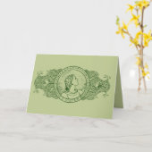 St. Viator of Lyon, der Katechist (LD 001) Karte (Gelbe Blume)