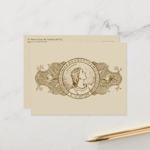 St. Viator of Lyon, der Katechist (LD 001) Postkarte