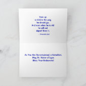 St. Viator of Lyon the Catechist (LD 001) Card Karte (Innenseite)