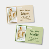 St. Viator von Lyon, der Katechist (BF 02) Ausweis (Vorder- & Rückseite)