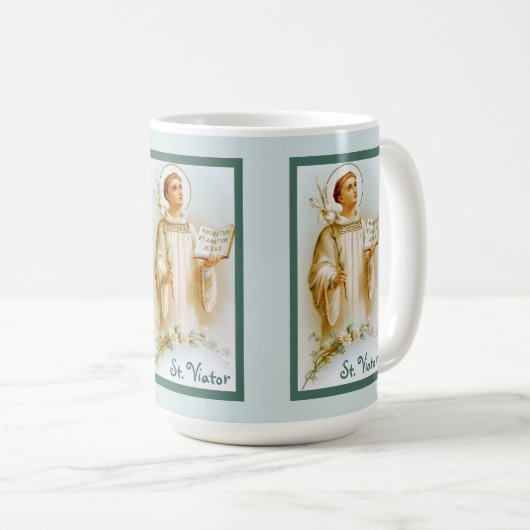 St. Viator von Lyon, der Katechist (BF 02) Kaffeetasse (VorderseiteRechts)