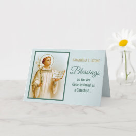 St. Viator von Lyon, der Katechist (BF 02) Karte