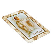 St. Viator von Lyon, der Katechist (BF 02) Magnet (Rechte Seite)