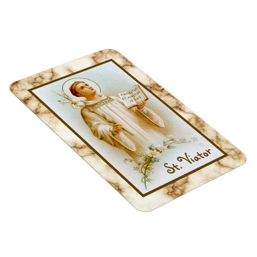 St. Viator von Lyon, der Katechist (BF 02) Magnet (Rechte Seite)