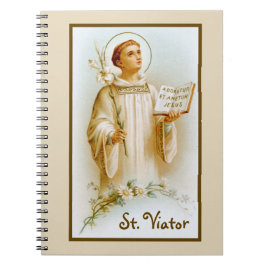 St. Viator von Lyon, der Katechist (BF 02) Notizblock