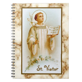 St. Viator von Lyon, der Katechist (BF 02) Notizblock