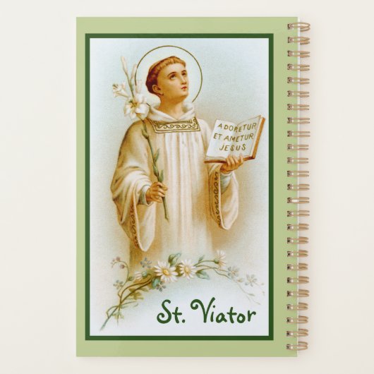 St. Viator von Lyon, der Katechist (BF 02) Planer (Rückseite)