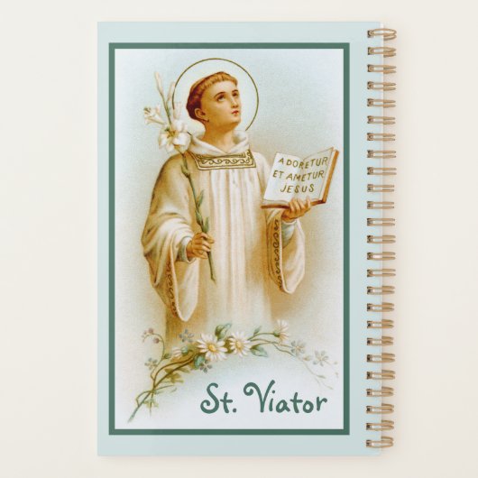St. Viator von Lyon, der Katechist (BF 02) Planer (Rückseite)