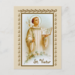 St. Viator von Lyon, der Katechist (BF 02) Postkarte