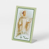 St. Viator von Lyon, der Katechist (BF 02) Sockelschild (Vorderseite)