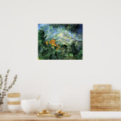 St. Victoire und Schloss Noir von Paul Cezanne Poster (Küche)