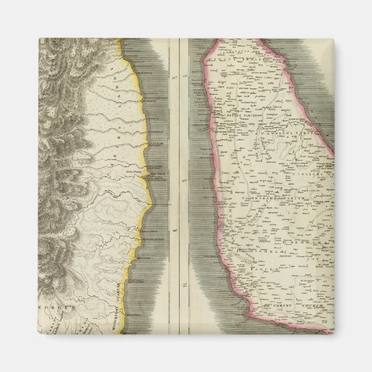 St Vincent, Barbadoes Magnet (Vorne)