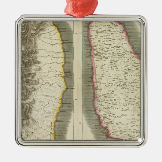 St. Vincent, Barbadoes Silbernes Ornament (Vorne)