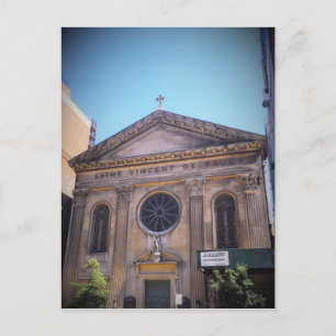 St. Vincent De Paul - im Staat der Verlassenheit Postkarte
