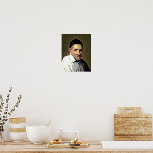 St. Vincent de Paul Poster (Küche)