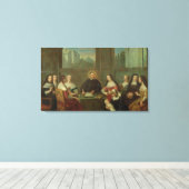 St. Vincent de Paul und die Schwestern der Wohltät Leinwanddruck (Insitu (Holzboden))