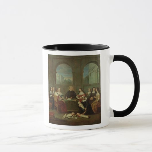 St. Vincent de Paul und die Schwestern von der Tasse (Rechts)