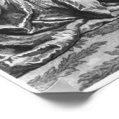 St. Vincent de Paul und Kardinal Jules Mazarin Poster (Ecke)