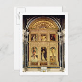 St. Vincent Ferrer Altarpiece, c.1465 (polyptych) Postkarte (Vorne/Hinten)