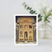 St. Vincent Ferrer Altarpiece, c.1465 (polyptych) Postkarte (Stehend Vorderseite)
