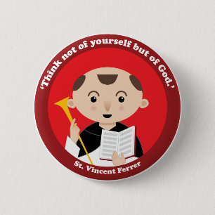 St. Vincent Ferrer Button