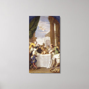 St. Vincent Ferrer darstellend ein Wunder Leinwanddruck