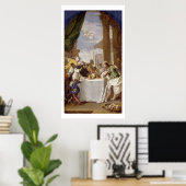 St. Vincent Ferrer darstellend ein Wunder Poster (Heimbüro)