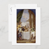 St. Vincent Ferrer darstellend ein Wunder Postkarte (Vorne/Hinten)