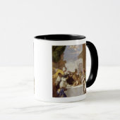 St. Vincent Ferrer darstellend ein Wunder Tasse (VorderseiteRechts)