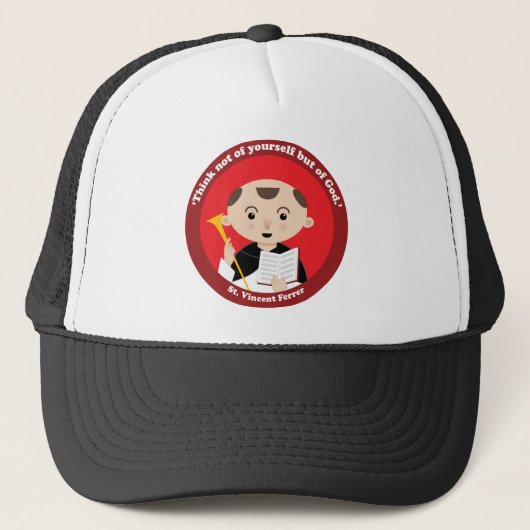 St. Vincent Ferrer Truckerkappe (Vorderseite)