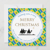 ST VINCENT FLAG Drei Weisen Weihnachten (Vorderseite)