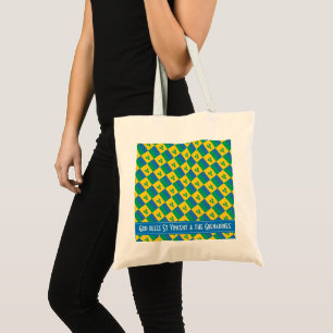 ST VINCENT FLAG Gott segne Personalisiert Tragetasche