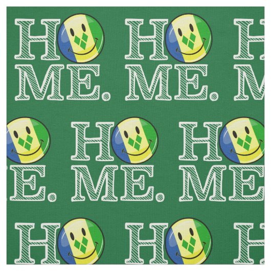 St. Vincent Flag Housewarming Stoff (Muster)