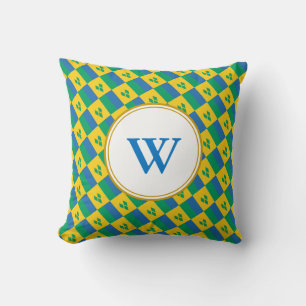 ST VINCENT GRENADINES Monogram Gesegnete Nation Kissen