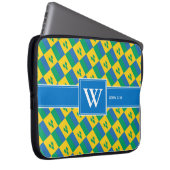 ST VINCENT GRENADINS Christlich Scripture Monogram Laptopschutzhülle (Vorne Rechts)