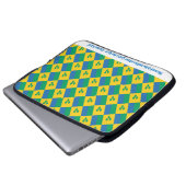 ST VINCENT GRENADINS Christliche Schrift Notebook Laptopschutzhülle (Vorne Knopf)