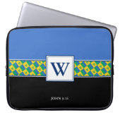 ST VINCENT SVG Monogram Christlich Bibeltop Laptopschutzhülle (Vorderseite)