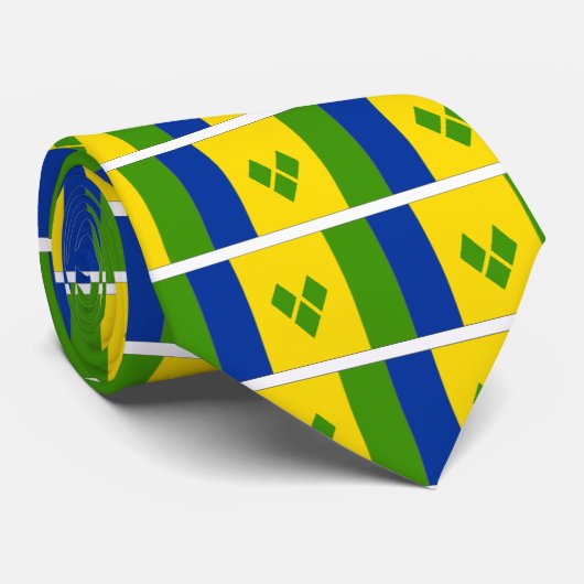 St. Vincent u. Grenadinen Krawatte (Gerollt)