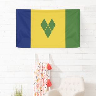 St. Vincent und die Grenadinen Banner