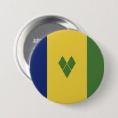St. Vincent und die Grenadinen Button (Vorne & Hinten)