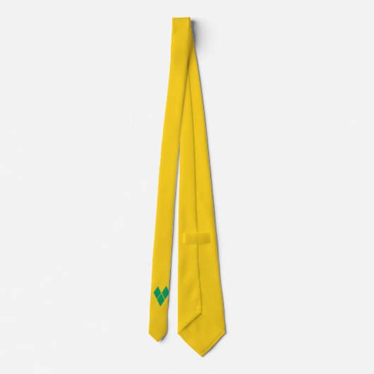 St. Vincent und die Grenadinen Flagge Krawatte (Rückseite)