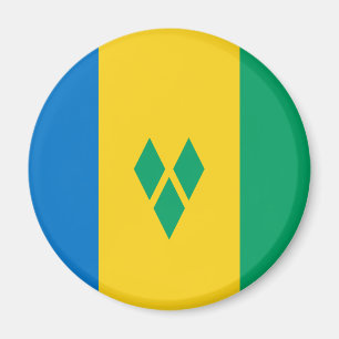 St. Vincent und die Grenadinen-Flagge Magnet