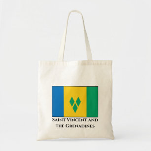 St. Vincent und die Grenadinen-Flagge Tragetasche