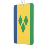 St Vincent und die Grenadinen-Flagge Vincy Autolufterfrischer (Links)