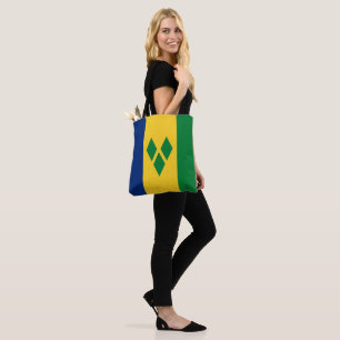 St Vincent und die Grenadinen-Flagge Vincy Tasche