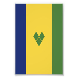 St. Vincent und die Grenadinen Fotodruck