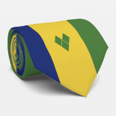 St. Vincent und die Grenadinen Krawatte (Gerollt)