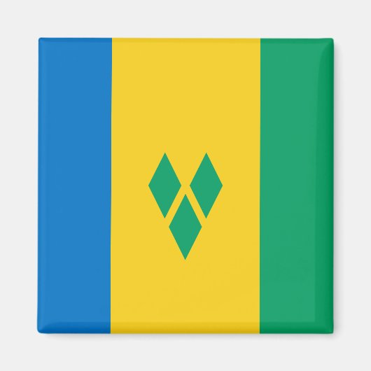 St. Vincent und die Grenadinen Magnet (Vorne)