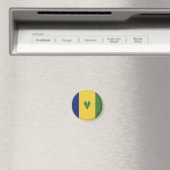 St. Vincent und die Grenadinen Magnet (In Situ (Geschirrspüler))